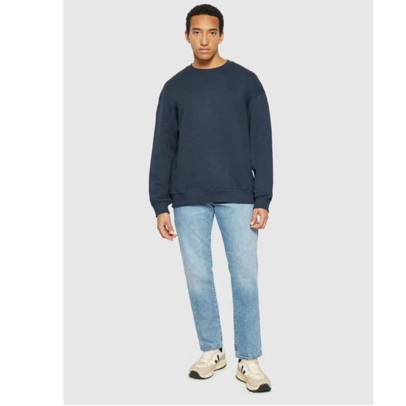 New KNOWLEDGE COTTON APPAREL Straight Fit Sweat With Embroidery At Chest Size L - Picture 8 of 9